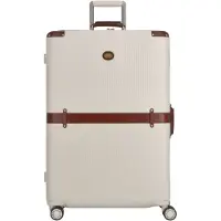 The bridge Story Viaggio Trunks 4-pyöräinen vetolaukku 74 cm Valkoinen