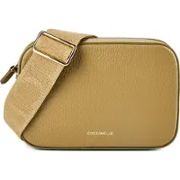 Coccinelle Tebe Crossbody-laukku Nahka 18 cm Ruskea