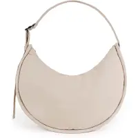Sandqvist Curve Crossbody Round L - Beige - L