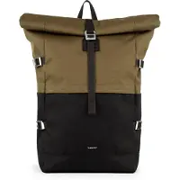 Sandqvist Icon Rolltop Backpack L Multi Olive Arkireput OneSize