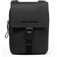 Piquadro Harper Mini bag crossbodylaukku Nahka 17 cm Musta