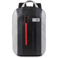 Piquadro Urban Arkireppu Nahka 39 cm Kannettavan tietokoneen taskun syvyys Harmaa