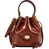 The bridge Story Donna Mini laukku Nahka 15 cm Ruskea