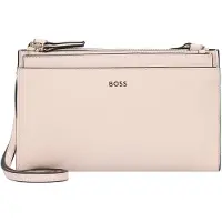 BOSS Alyce Crossbody-laukku Nahka 23 cm Vaaleanpunainen