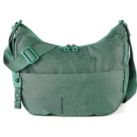 Mandarina Duck MD20 Crossbody-laukku 39 cm Laajennettava Vihreä