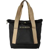 Filson All-Weather Olkalaukku 37 cm Kannettavan tietokoneen taskun syvyys Musta