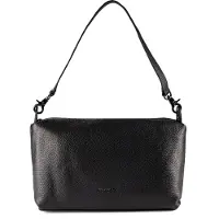 Mandarina Duck Mellow Leather Olkalaukku Nahka 30 cm Musta