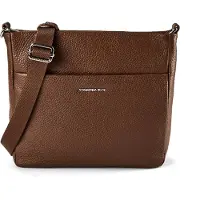 Mandarina Duck Mellow Crossbody-laukku Nahka 27 cm Ruskea