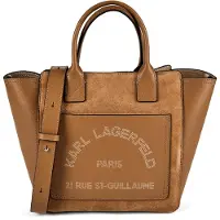 Karl Lagerfeld Daily Shopperit Nahka 23.5 cm Ruskea