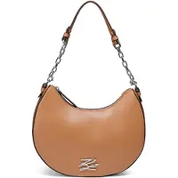 Karl Lagerfeld Autograph Olkalaukku Nahka 28 cm Ruskea