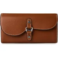 Ralph Lauren Tasha Lompakko Nahka 20 cm Ruskea