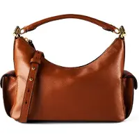 Ralph Lauren Blaike Olkalaukku Nahka 25.5 cm Ruskea