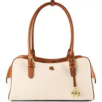 Ralph Lauren Marcy Olkalaukku Nahka 36 cm Ruskea