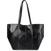 Calvin Klein Woven Shopperit 45.5 cm Musta