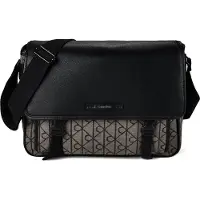 Calvin Klein Emblem Crossbody-laukku 34 cm Beige