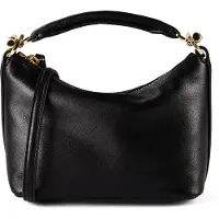 Ralph Lauren Blaike Mini bag olkalaukku Nahka 17 cm Musta