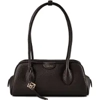 Calvin Klein Emblem Olkalaukku 30 cm Ruskea