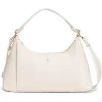 Tommy Hilfiger Th Essential Shoulder Bag - Cream - ONE SIZE
