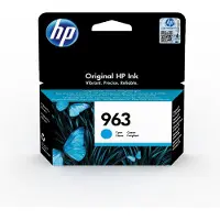 HP 963 Mustepatruuna Cyan