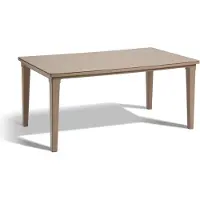 Allibert by KETER Puutarhapöytä Futura, beige