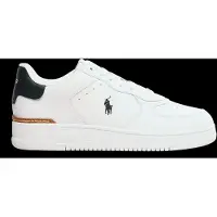 Ralph Lauren Smooth/Grny Lth-Masters Crt-Sk-Ltl - White - 37