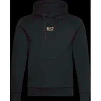 Emporio Armani for man. 8NPM32_PJVRZ Cotton hoodie Core Identity black (S), Casual, Long sleeve
