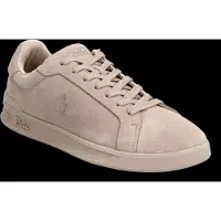 Ralph Lauren for man. 809877601001 Heritage Court II Leather Sneakers beige (41), Flat, Laces, Casual