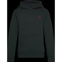 Ralph Lauren Seasonal Fleece-Ls Po Hood-Tp-Knt - Black - 124-131