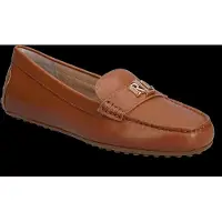 Ralph Lauren Barnsbury Leather Driver - Brown - 36