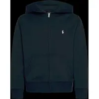 Ralph Lauren Double-Knit Full-Zip Hoodie - Navy - 132-137