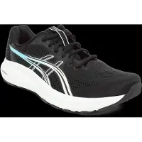 Asics for man. 1011C249 Gel Contend 10 black sneakers (47), Flat, 1 to 3 cm, Laces, Casual, Sport, Running, Multisport