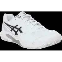 Asics for man. 1041A547 GEL-Dedicate 9 Clay white sneakers (40), Fabric, Flat, Laces, Casual, Sport