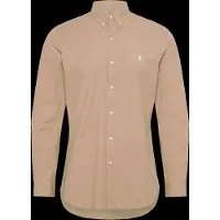 Ralph Lauren Slim Fit Stretch Poplin Shirt - Beige - M