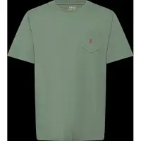 Ralph Lauren Cotton Jersey Pocket Tee - Khaki green - 150-161