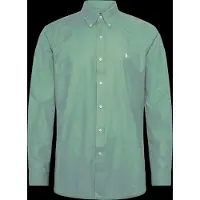 Ralph Lauren Custom Fit Stretch Poplin Shirt - Green - XL