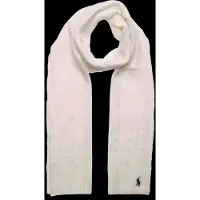 Ralph Lauren for woman. 455956296002 Cream white cashmere and wool scarf (OSFA), Casual