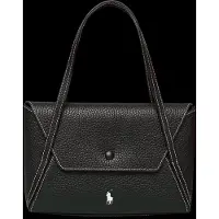 Ralph Lauren for woman. 427P01453006 Polo Play Mini black leather bag (OSFA), Classic