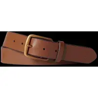 Ralph Lauren Signature Pony Leather Belt - Brown - 38