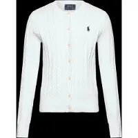 Ralph Lauren Neuletakki - Neulottu - Valkoinen - - 8-10 v (128-140) - Neuletakit