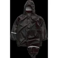 CeLaVi Basic Rainsuit, Pu - Black - 110