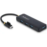 StarTech.com 4-porttinen 3.2 Gen1 USB-C -hubi, musta