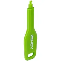 Lindy SFP Port Blocker, vain avain, vihreä