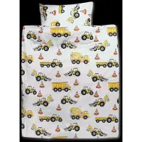 BrandMac Bed Linen Nb 1361 Construction - 140X200, 60X63 Cm - Multi/patterned - 140X200/60X63CM