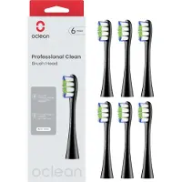 Oclean Harjaspäitä - - Ammattimainen puhdistus B06 - 6 kpl - DuPont-kuidut - Yhteensopiva X Pro:n kanssa