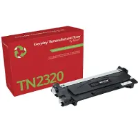 Xerox Everyday Remanufactured Toner värikasetti, Brother TN2320, High Capacity musta