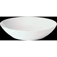 Pillivuyt Salat/Pastatallerken Dyb Cecil 23 Cm Hvid - White - Ø 23 CM