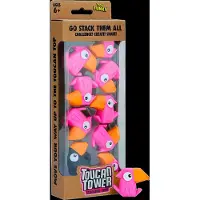 Funhouse Games Toucan Tower Pink - Pink - ONE SIZE