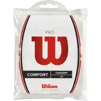 Wilson WRZ4016WH, Overgrip-kahvanauha, Tennis, Valkoinen, Yksivärinen, 12 kpl