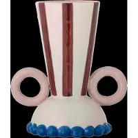 Bloomingville Hyldia Vase - Multi/patterned - H21CM