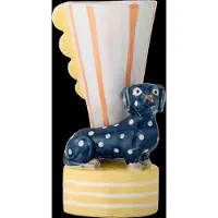 Bloomingville Dachsy Vase - Multi/patterned - H21.5CM